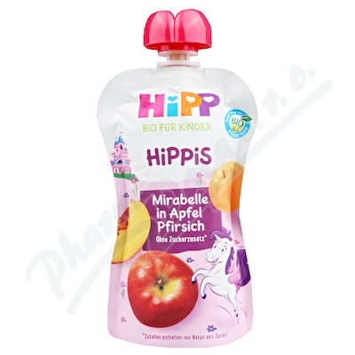 HiPP BIO 100% ovoce Jablko-Broskev-Mirabelka 100g 